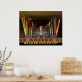 Pijporgels zijn leuk poster (Keuken)