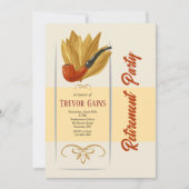 Pijproker Retirement Party Kaart (Voorkant)