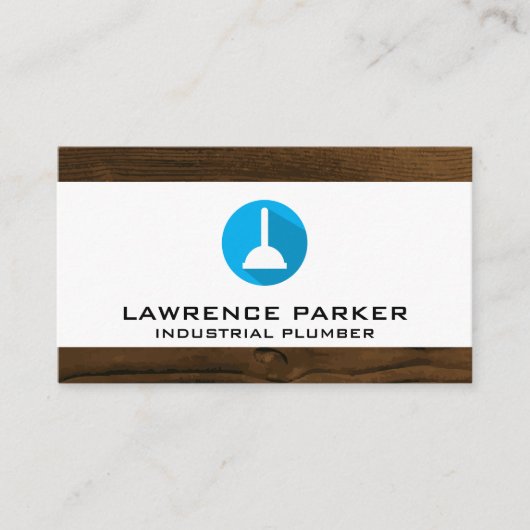 Pijpsysteem pictogram | Plombaard Visitekaartje (Voorkant)