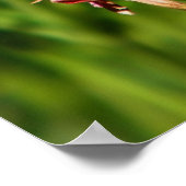 Pijpvormige zandloper poster (Hoek)