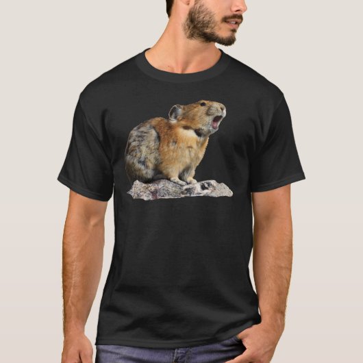 Pika Howling Essential T-Shirt (Voorkant)