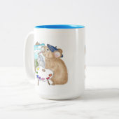 Pika Paints Plein Air Mok (Voorkant links)