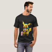 Pika-stijl: Electric Vibes T-shirt" T-shirt (Voorkant volledig)