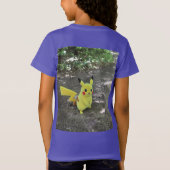 Pikachu in het Wild Snapshot T-shirt (Achterkant)