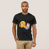 Pikachu Pizza Liefhebber T-shirt (Voorkant volledig)