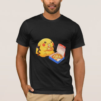 Pikachu Pizza Liefhebber T-shirt