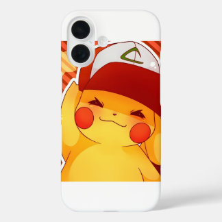 Pikachu Trainer Hoed iPhone 16 Hoesje