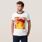 Pikachu Trainer Hoed T-shirt (Voorkant volledig)