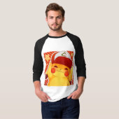 Pikachu Trainer Hoed T-shirt (Voorkant volledig)