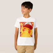 Pikachu Trainer Hoed T-shirt (Voorkant volledig)