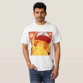 Pikachu Trainer Hoed T-shirt (Voorkant volledig)