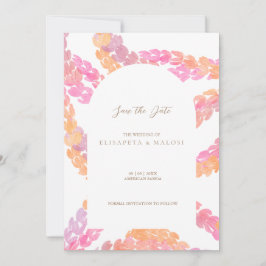 Pikake Wedding Sla de datum op Kaart