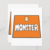 Pikamee Costume, Monster  (Voorkant / Achterkant)