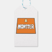 Pikamee Costume, Monster Cadeaulabel (Achterkant)