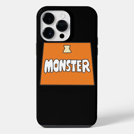 Pikamee Kostuum, Monster iPhone Hoesje (Achterkant)