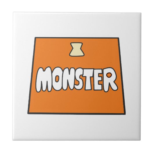 Pikamee Kostuum, Monster Tegeltje (Voorkant)