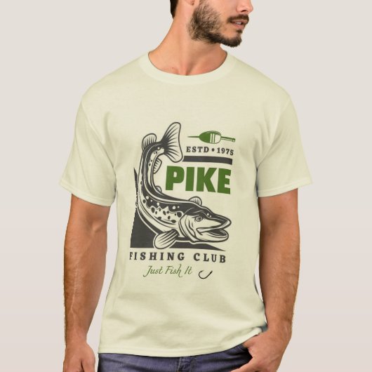 Pike design t-shirt (Voorkant)