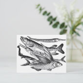 Pike Family - Vissen Briefkaart (Staand voorkant)