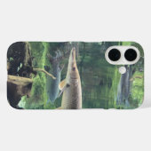 Pike Fish Clear Water Foto Case-Mate iPhone Case (Achterkant (horizontaal))