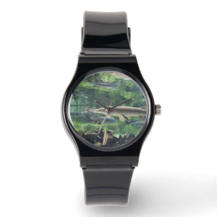Pike Fish Helder Water Horloge