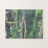 Pike Fish Legpuzzel (Horizontaal)