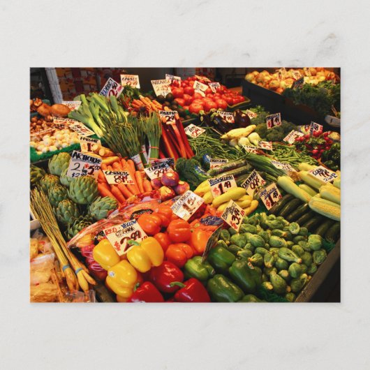 Pike-markt, Seattle Briefkaart (Voorkant)