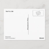 Pike Place Collage Briefkaart (Achterkant)