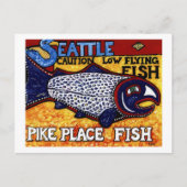 Pike Place Fish Briefkaart (Voorkant)