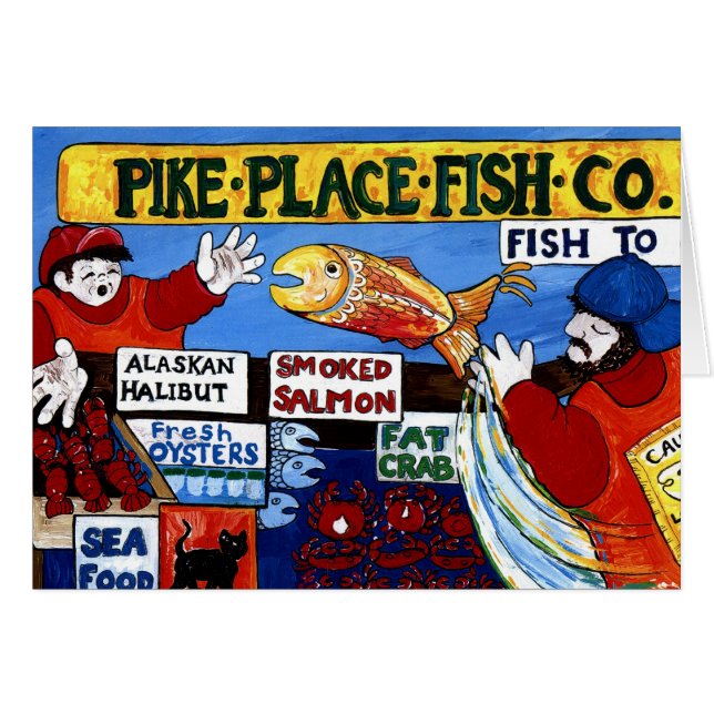 Pike Place Fish Co. (Voorkant Horizontaal)