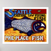 Pike Place Fish Poster (Voorkant)