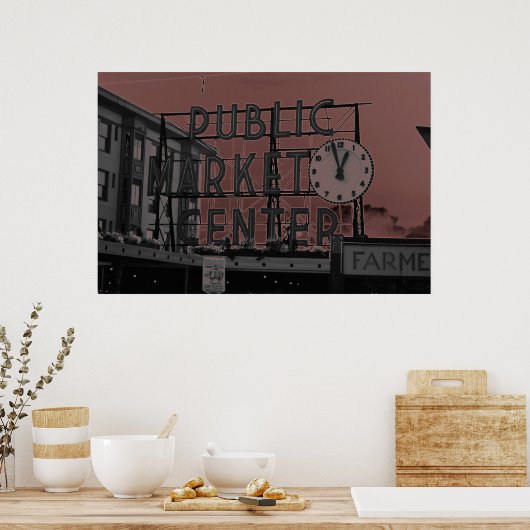 Pike Place Market22 Poster (Keuken)