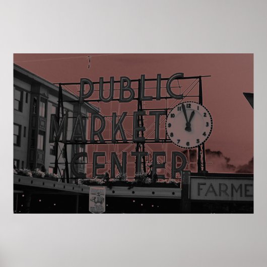 Pike Place Market22 Poster (Voorkant)