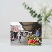 Pike Place Market 1 Briefkaart (Staand voorkant)