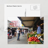 Pike Place Market 1 Briefkaart (Voorkant / Achterkant)