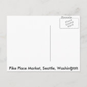 Pike Place Market Briefkaart (Achterkant)