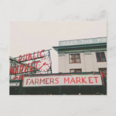 Pike Place Market Briefkaart (Voorkant)
