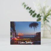 Pike Place Market Briefkaart (Staand voorkant)