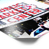 Pike Place Market Foto Afdruk (Hoek)
