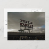 Pike Place Market in Seattle Briefkaart (Voorkant / Achterkant)