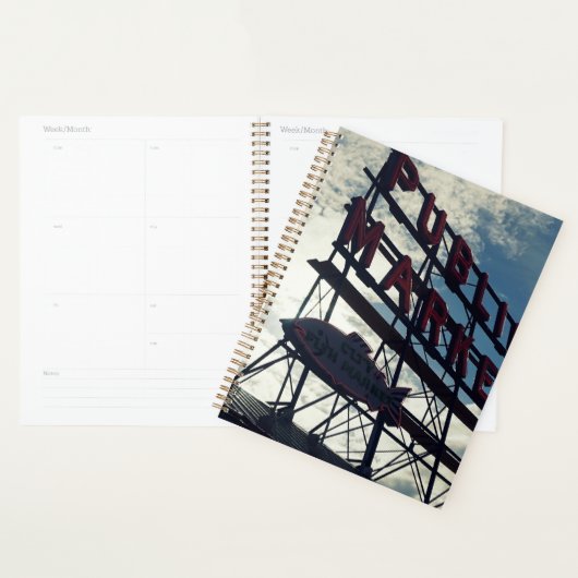 Pike Place Market in Seattle Planner (Display)