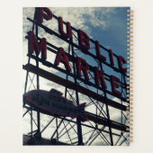 Pike Place Market in Seattle Planner (Achterkant)