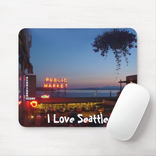 Pike Place Market Muismat (Met muis)