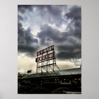 Pike Place Market Poster