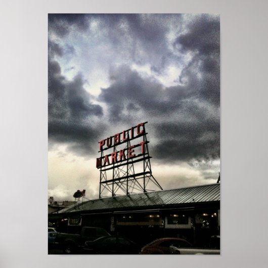 Pike Place Market Poster (Voorkant)