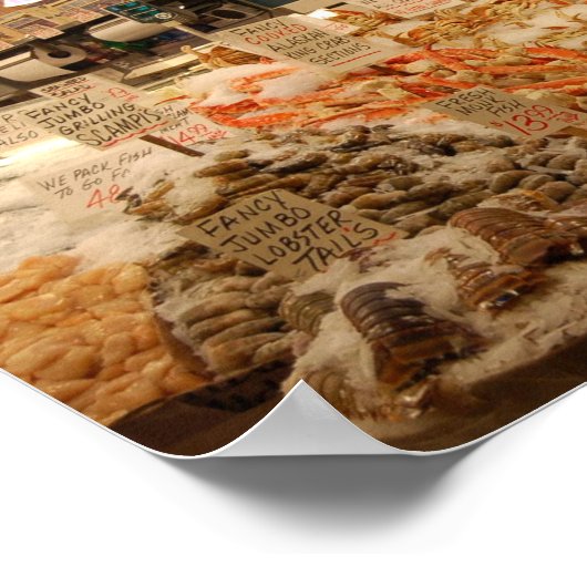 Pike Place Market Poster (Hoek)