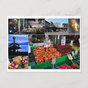 Pike Place Market, Seattle Briefkaart