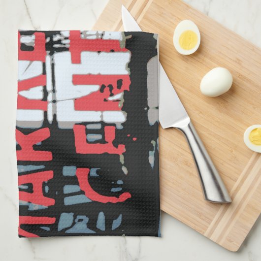 Pike Place Market Theedoek (Quarter Fold)