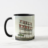 Pike Place Openbare Markt in Seattle, WA Fish Bowl Mok (Links)