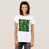 Pike Place, Seattle Marktplaats T-shirt (Voorkant volledig)