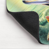 Pike Vissen Mousepad Muismat (Hoek)